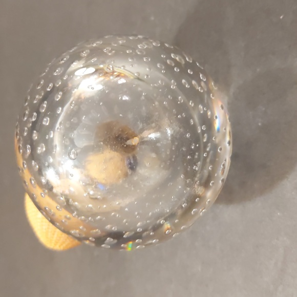 Vintage Heavy Bubbled Glass Atomizer - Picture 4 of 5